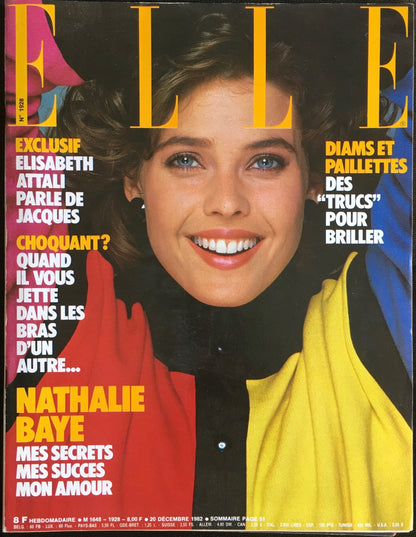 ELLE France 20 December 1982 - Carol Alt - Patrick Demarchelier