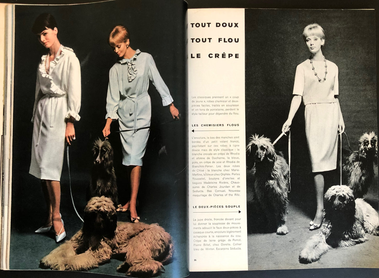 Jardin des Modes February 1961
