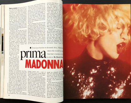 Cosmopolitan UK July 1990 - Madonna - Francesco Scavullo