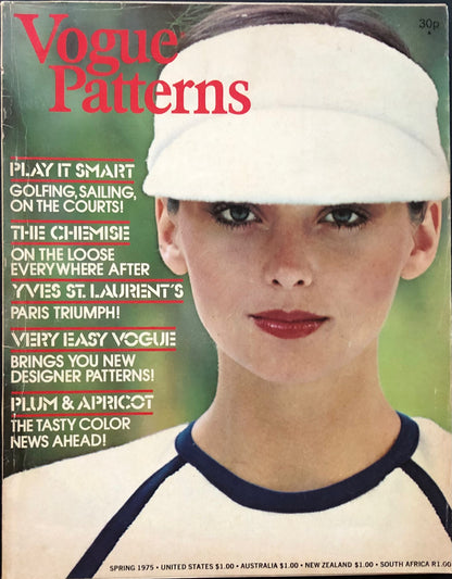 Vogue Pattern Book/Vogue Patterns Spring 1975