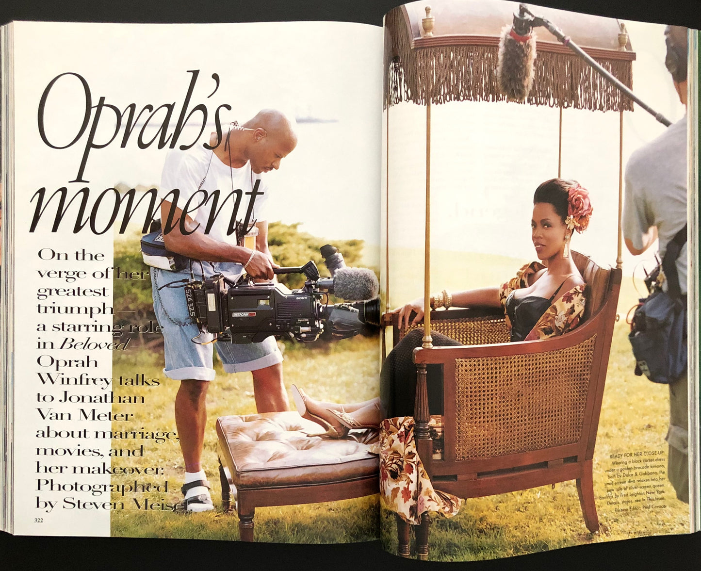 Vogue US October 1998 - Oprah Winfrey - Steven Meisel