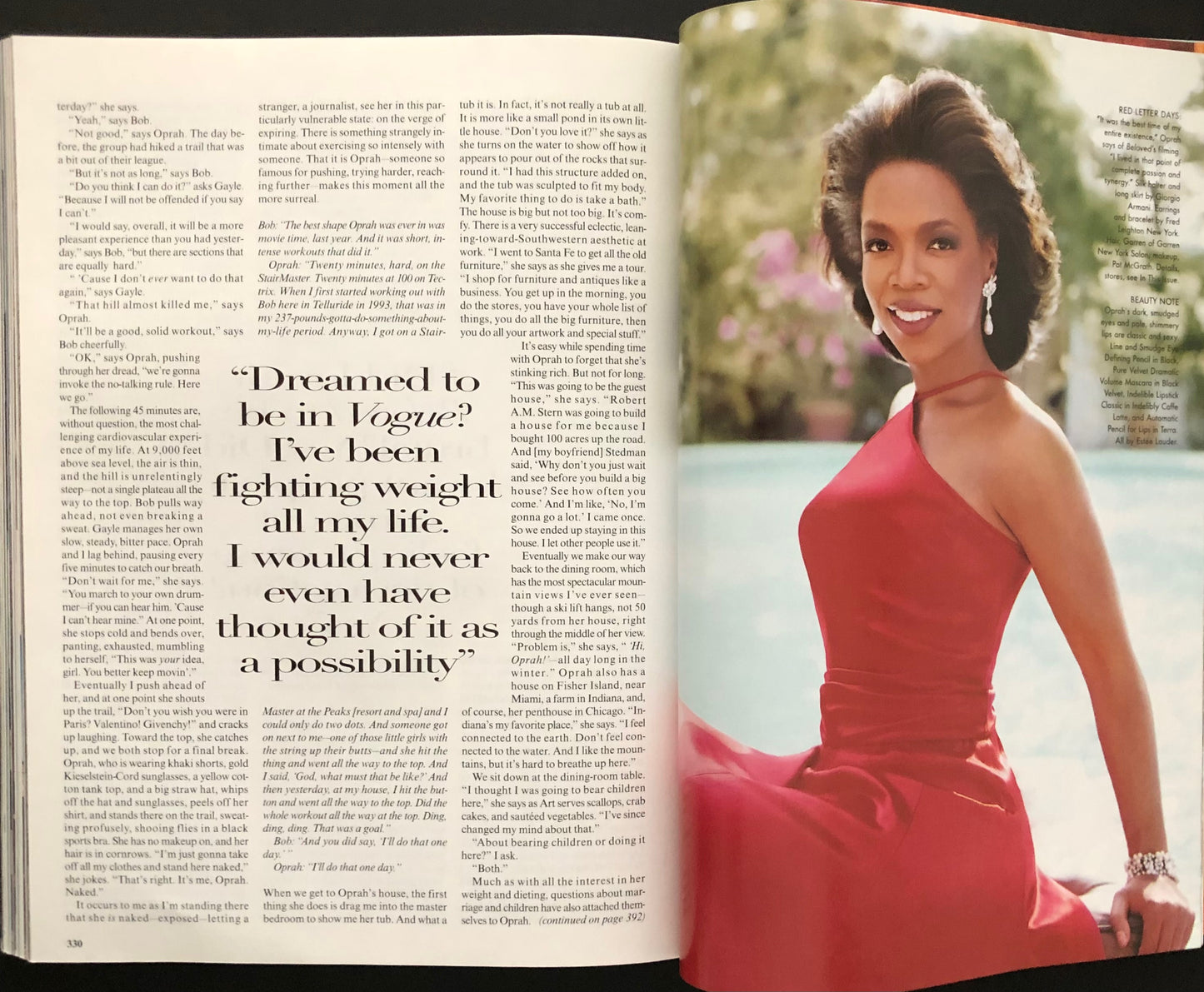 Vogue US October 1998 - Oprah Winfrey - Steven Meisel