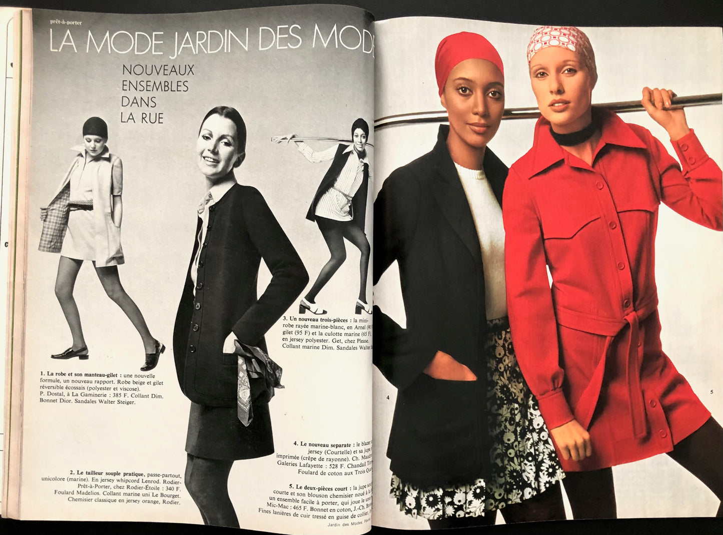Jardin des Modes February 1970
