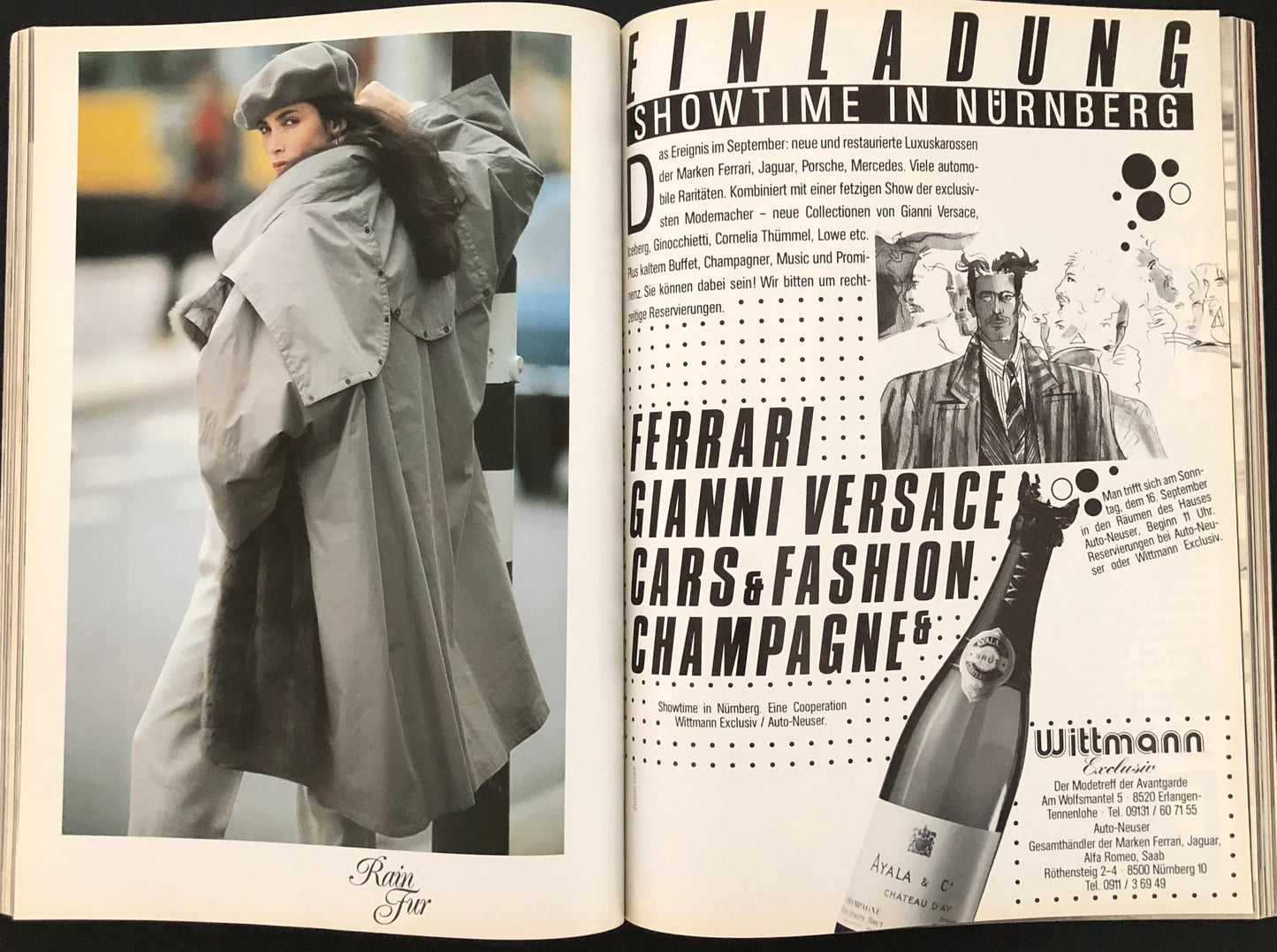 Vogue Germany September 1984 - Hanna Schygulla