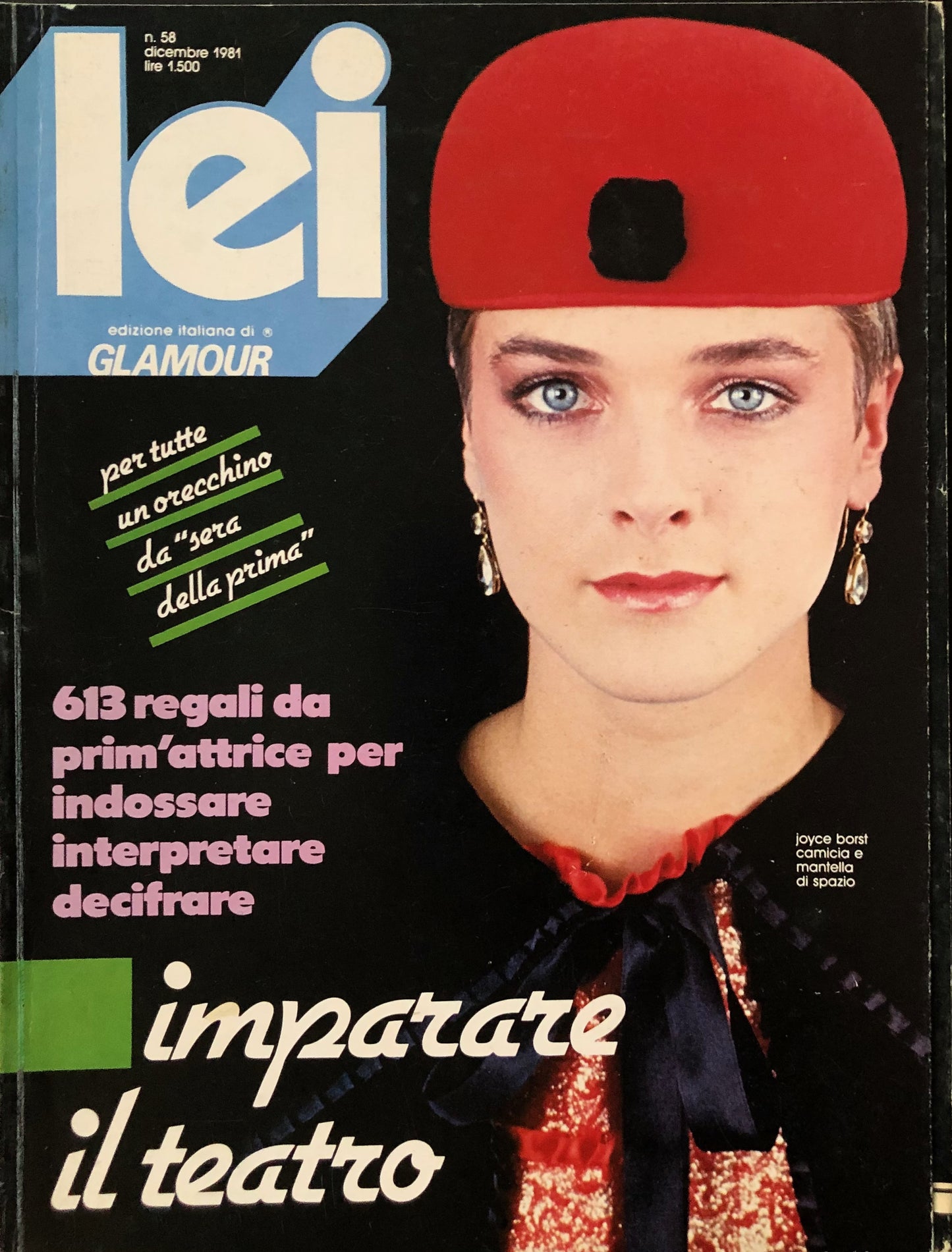LEI December 1981 - Bruce Weber - Steven Meisel
