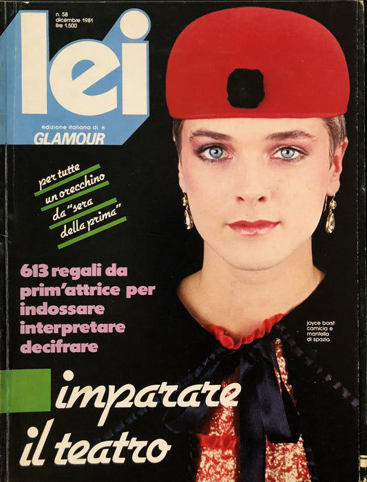 LEI December 1981 - Bruce Weber - Steven Meisel