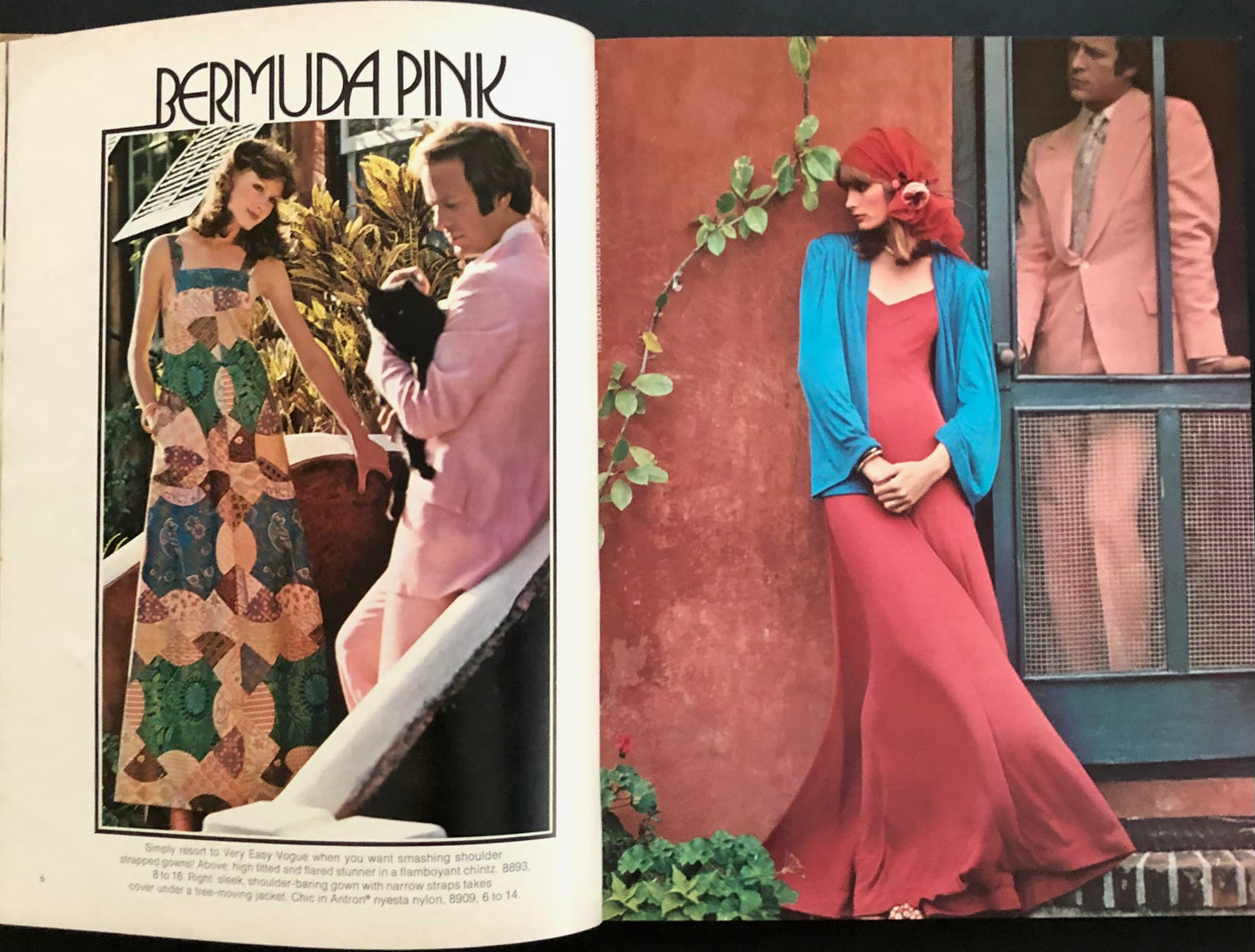 Vogue Pattern Book/Vogue Patterns Early Autumn 1974