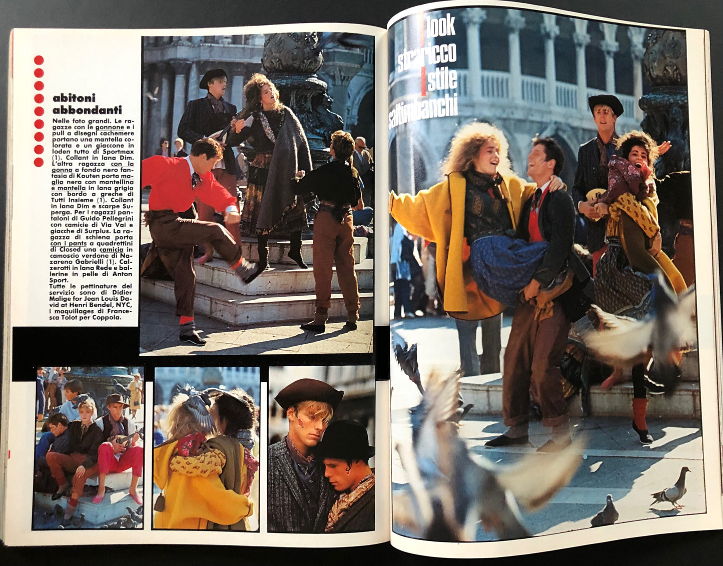 LEI December 1981 - Bruce Weber - Steven Meisel