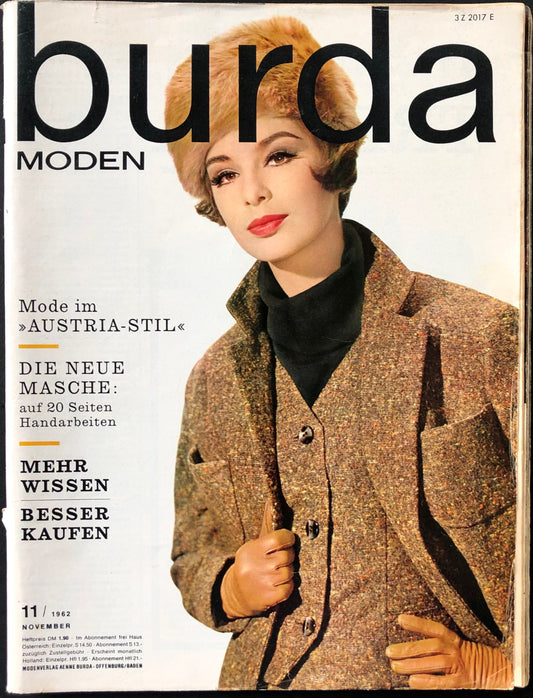 Burda Moden November 1962