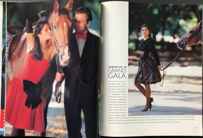 Harper's Bazaar januari/februari 1989 - Stephanie Seymour